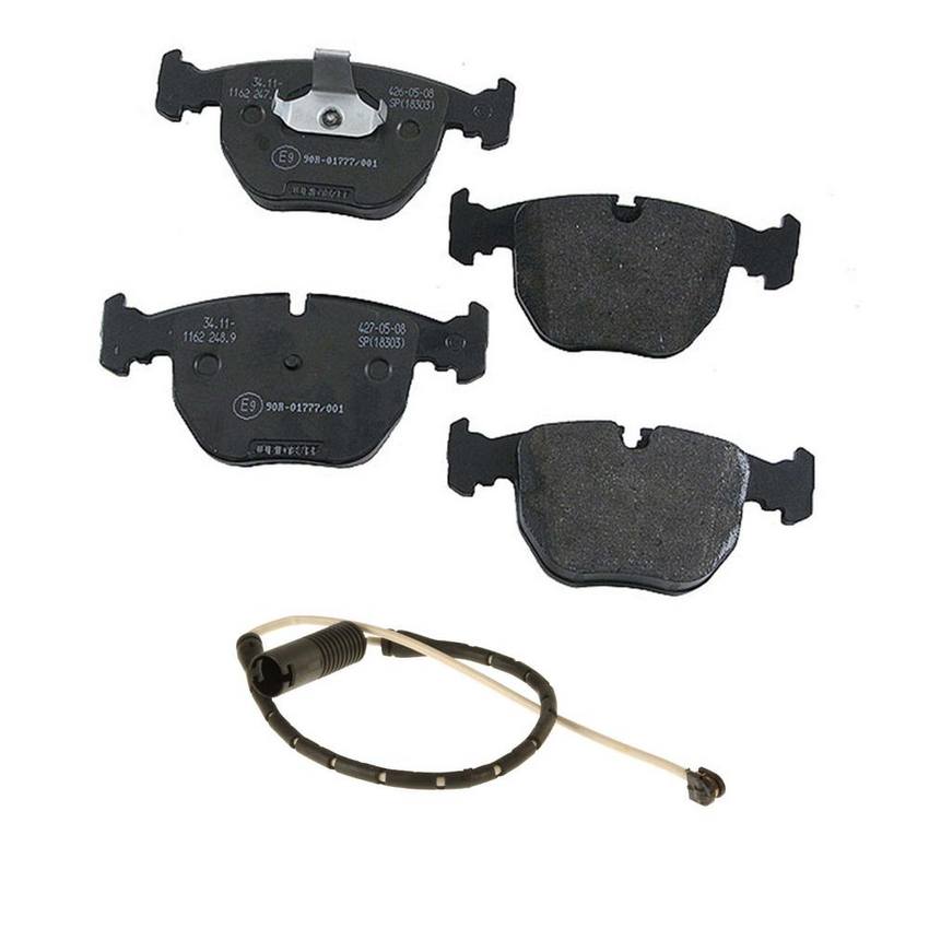 BMW Disc Brake Pad Set - Front (With Sensor)